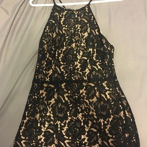 NORDSTROM MINI LACE BODYCON